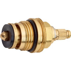 Messing Oberteil 21 mm (G 1/2) für Ersatzgriffe zur Regulierung der Wassermenge.