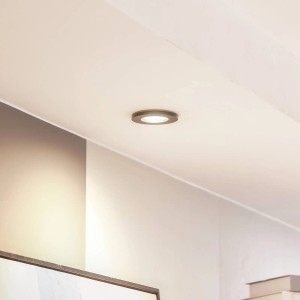 Arcchio Einbaustrahler Sylvi 10017699 Modern in Schwarz aus Aluminium 1-flammig GU10 Wohnzimmerleuchte