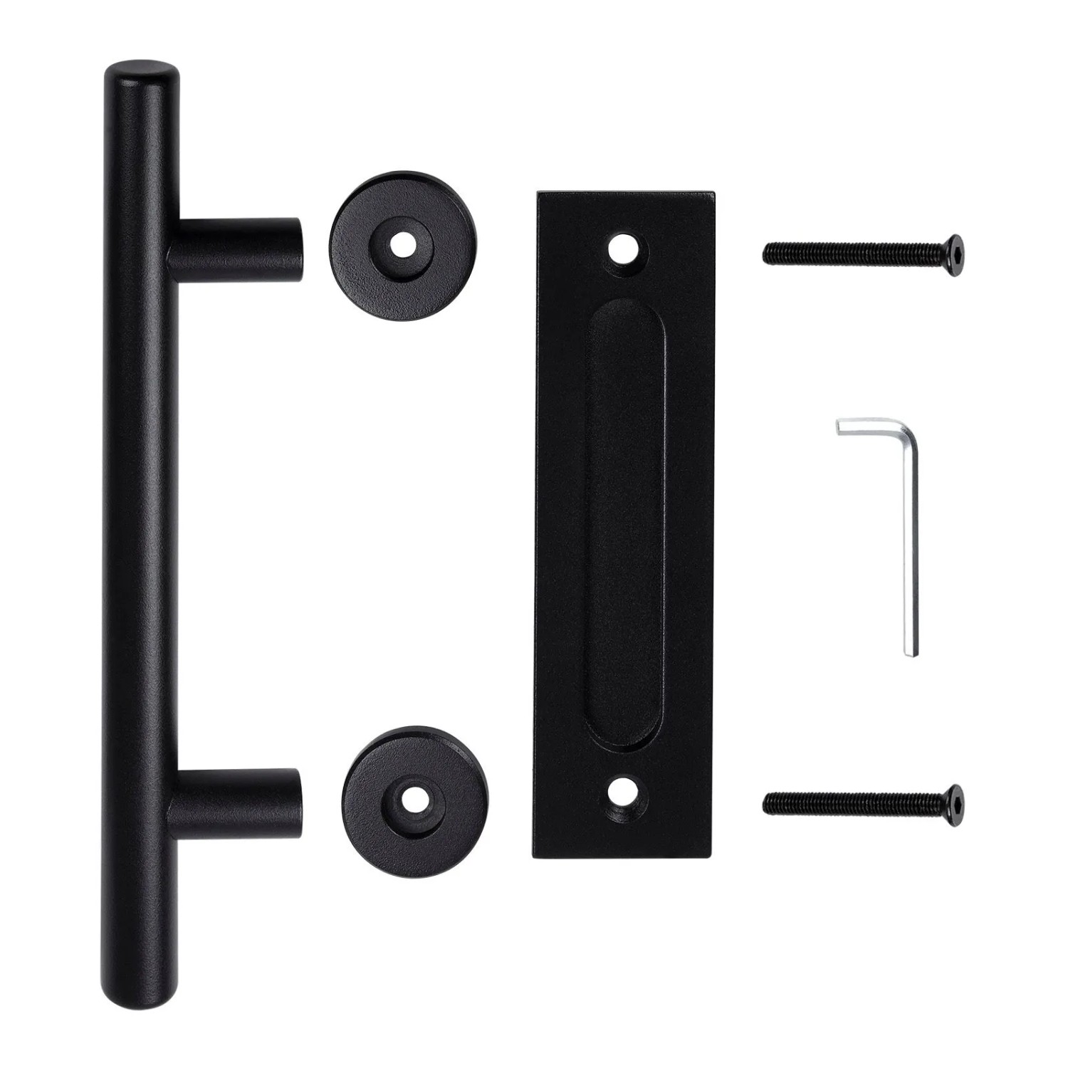 SOTECH Türgriff DUO für Schiebetüren Beidseitig Schwarz