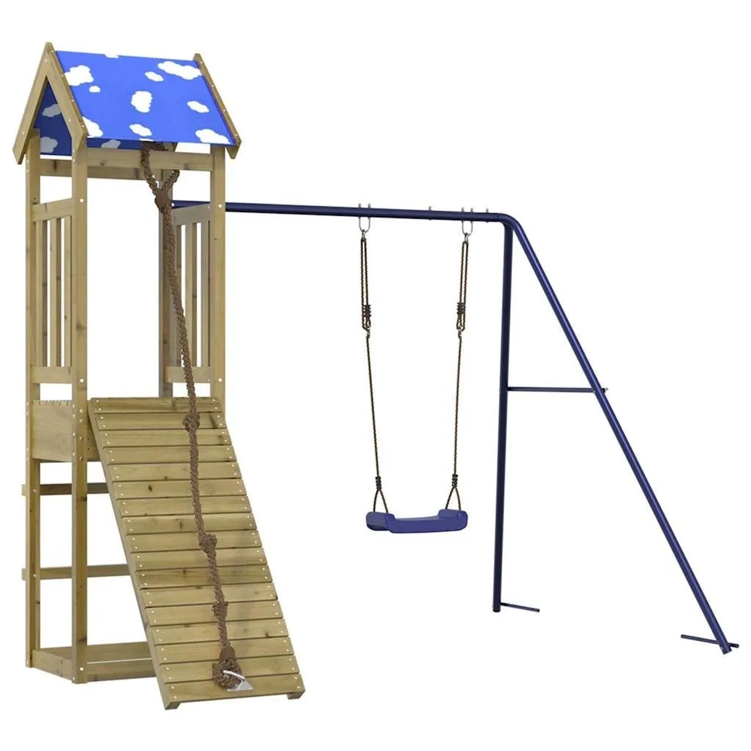 vidaXL Spielturm Imprägniertes Kiefernholz 3278949