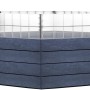 Garantia Hochbeet Ergo Turbo XL 75 Stone, Kunststoff-Hochbeet mit Wachstumsmodul, Steinoptik.