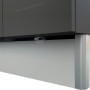 Optifit Sockelleiste Basaltgrau unter Küchenschrank der Serie OPTIkomfort.