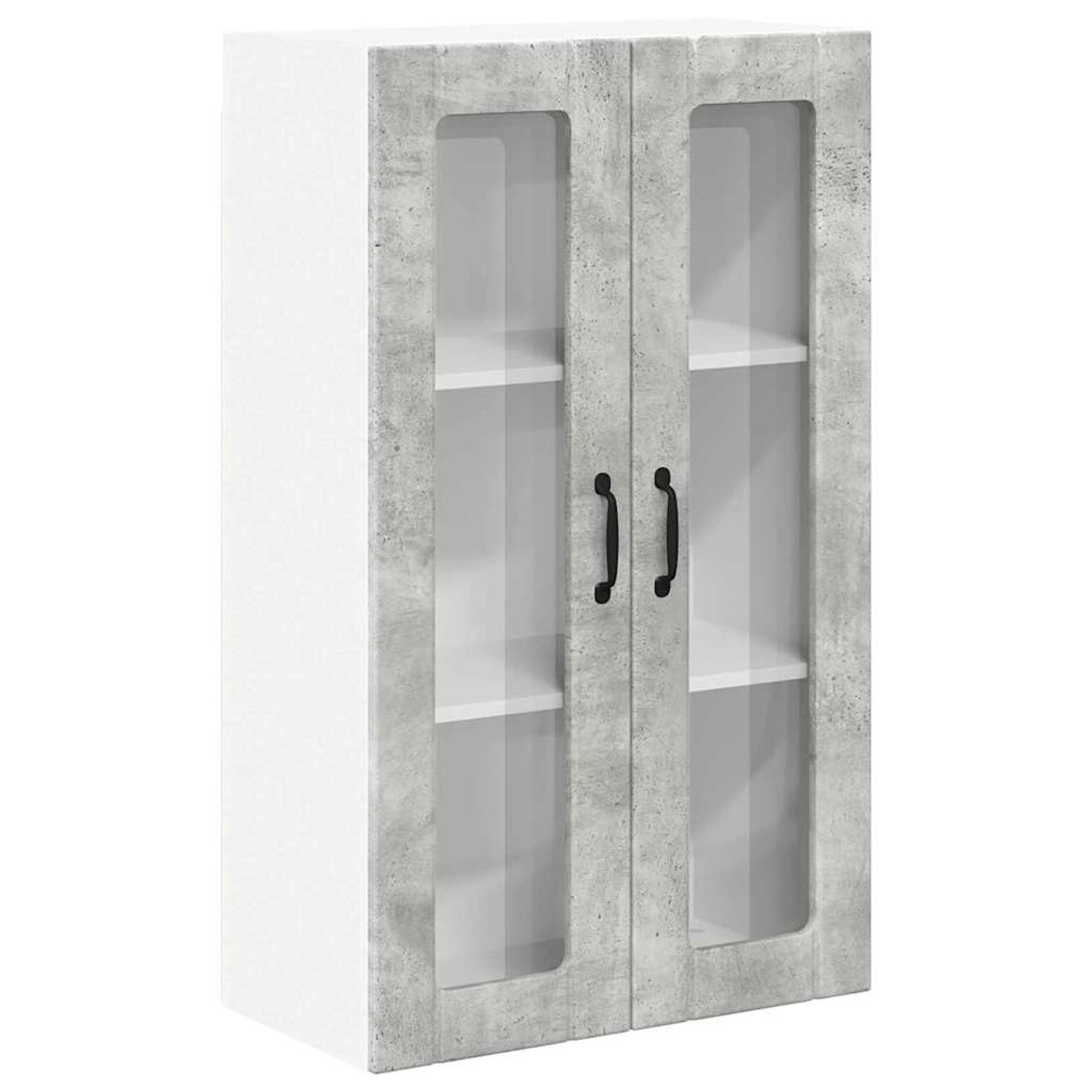 vidaXL Küchenwandschrank Beton Grau 60 x 31 x 100 cm Holzwerkstoff 885178 günstig online kaufen