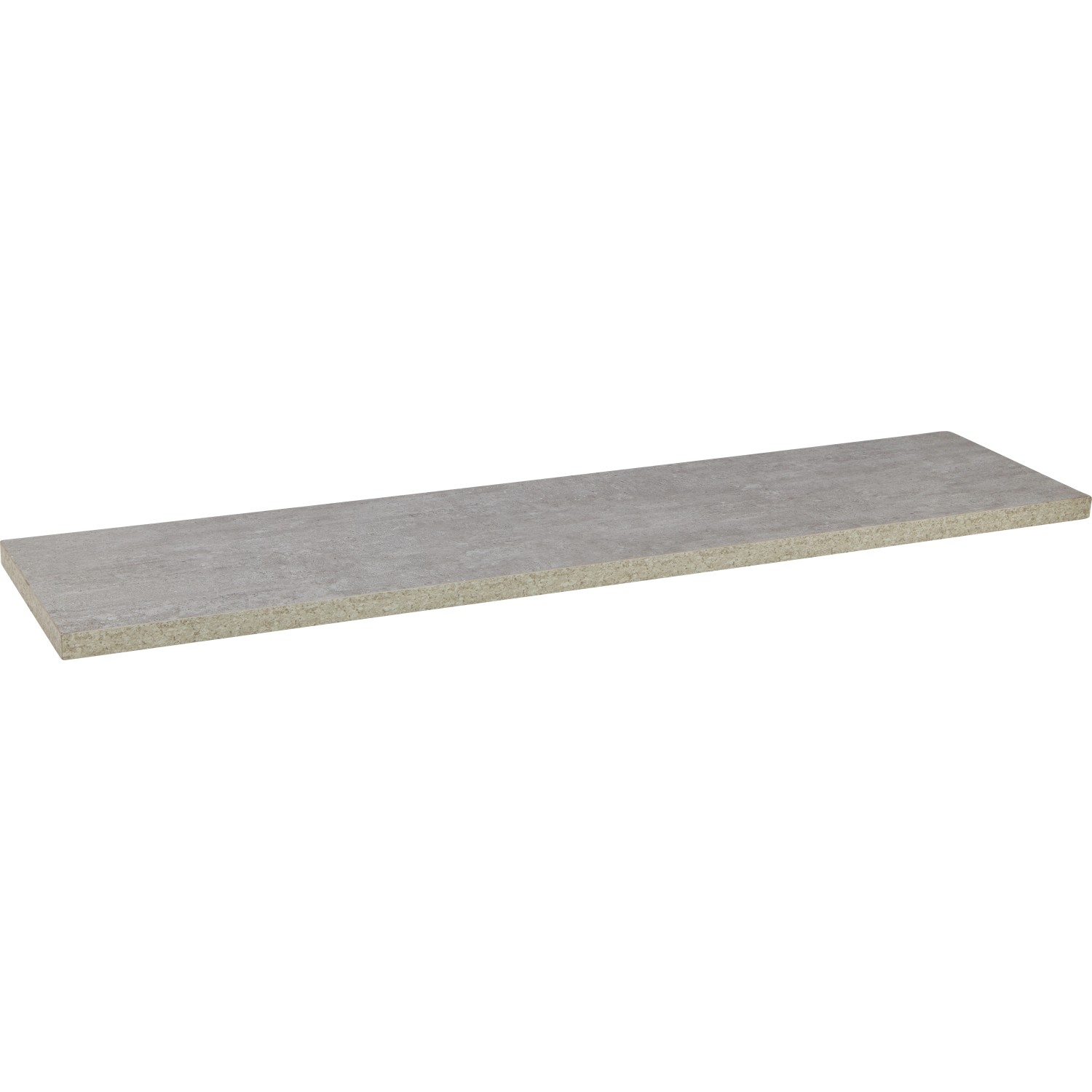 MDF-Wandregal Oldham 1,8 cm x 60 cm x 20 cm Betonfarben günstig online kaufen