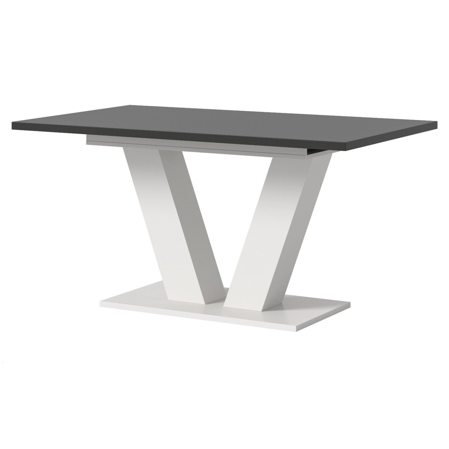 Inn.Furn Esstisch in Grau und Weiß Ausziehbar 150 - 190 cm Home-X günstig online kaufen