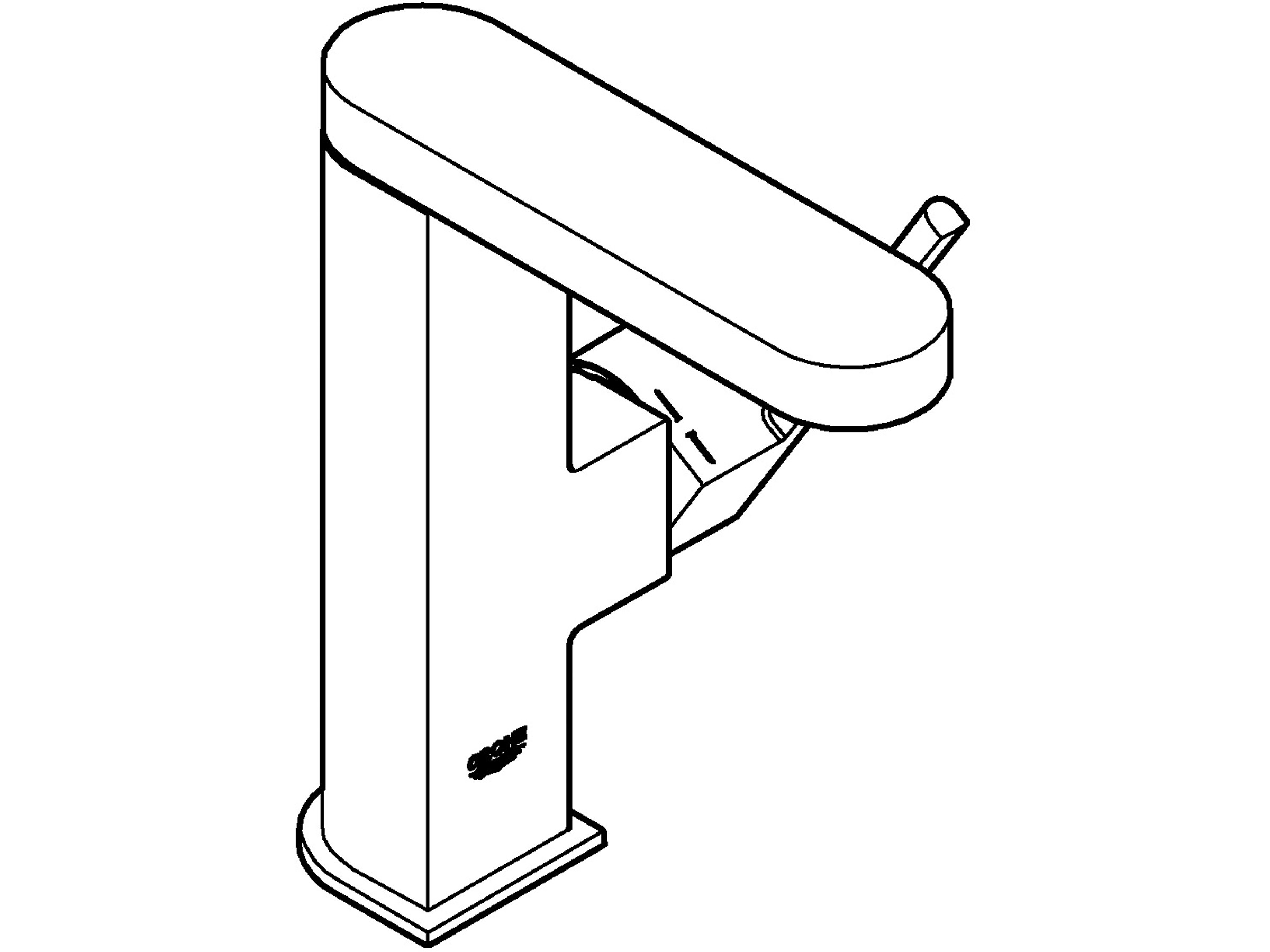 Grohe Plus Einhand-Waschtischbatterie M-Size Chrom kaufen bei OBI