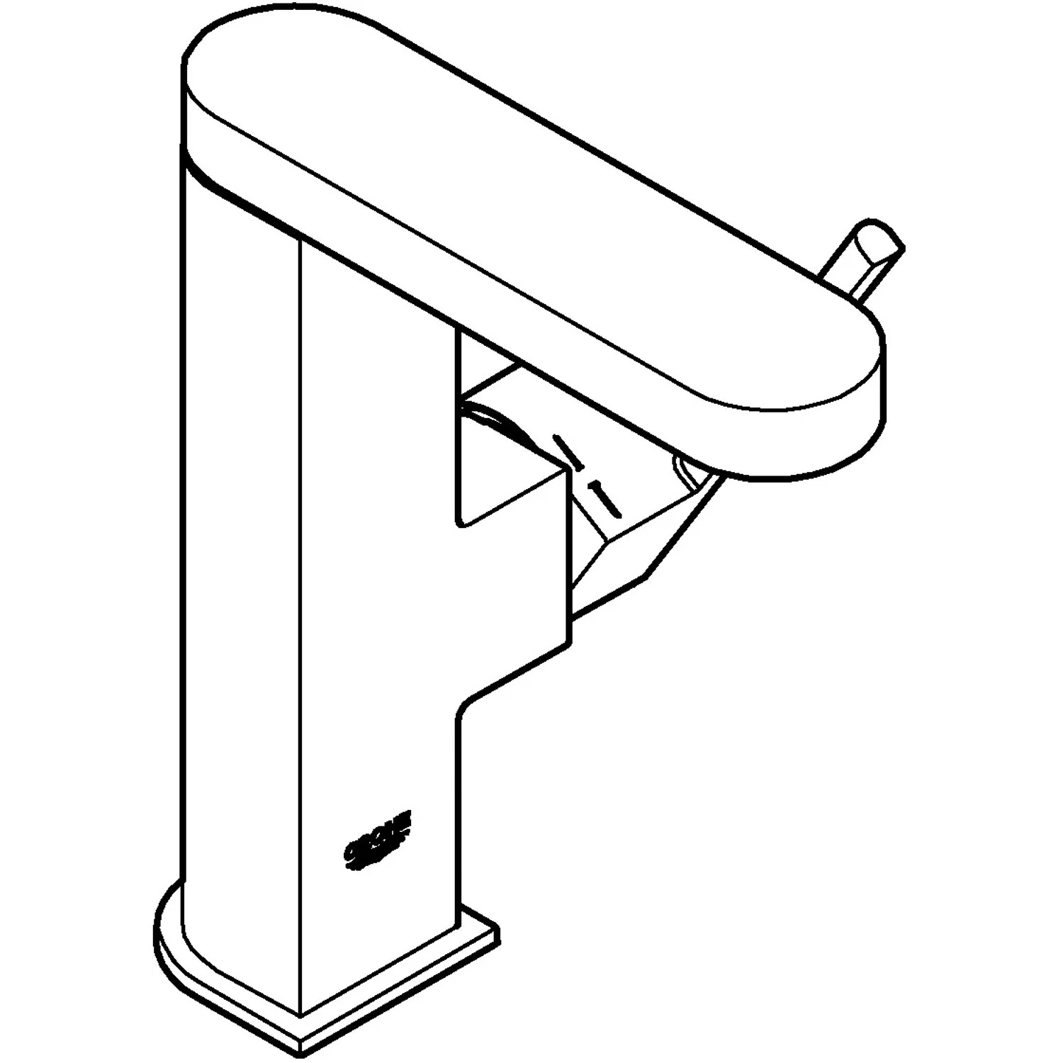 Grohe Plus Einhand-Waschtischbatterie M-Size Chrom kaufen bei OBI