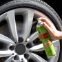 Dr. Wack P21S Felgen-Wachs 400 ml in Anwendung auf einer silbernen Felge.