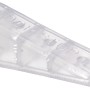 Transparenter Wagner Türkeil EH 6945 aus Kunststoff zum Schutz von Tür und Wand.