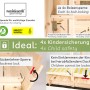 Details zur Kindersicherheit des Holzsandkastens mit Dach Sunplaya3 von needs&wants.