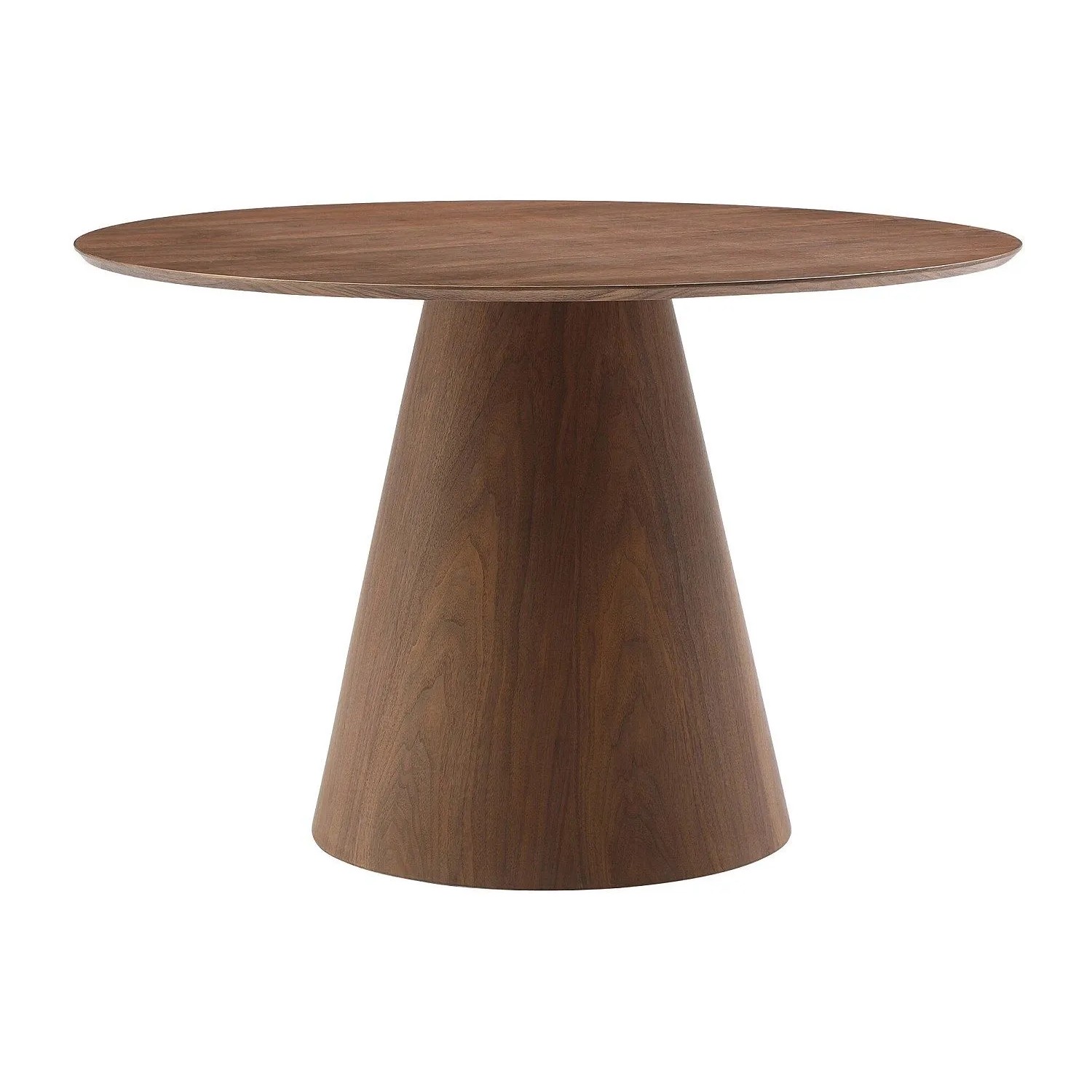 Vente-unique Esstisch Antaliza Naturfarben Dunkel 120 cm