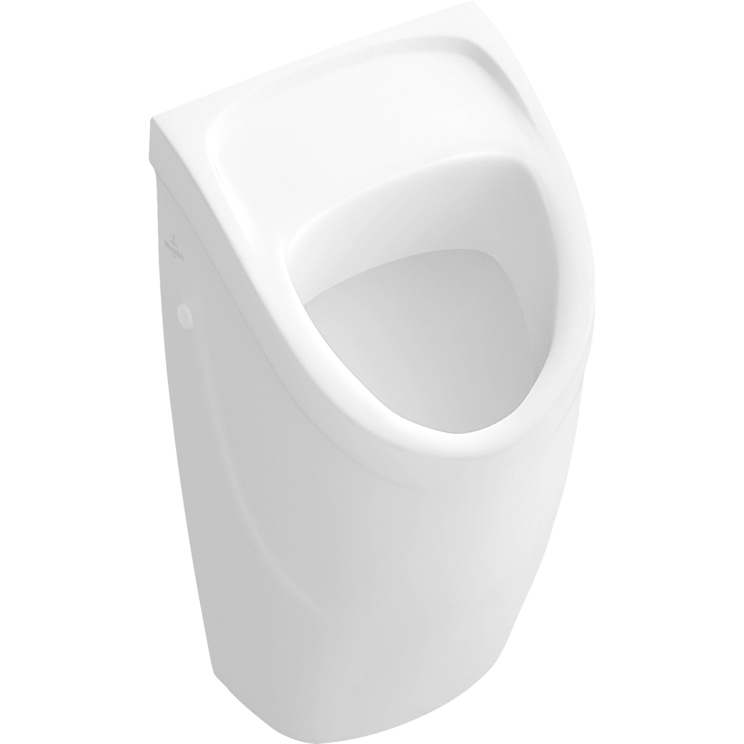 Villeroy & Boch Urinal compact O.novo Alpinweiß mit CeramicPlus