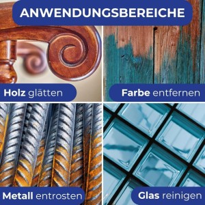 RAKSO Stahlwolle Banderole Sorte 2 Mittel 24 x 200g