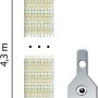 Schellenberg Gurtfix Reparaturset Maxi 23mm Beige: Rollladengurt, Edelstahlstreifen, Montagehilfe.