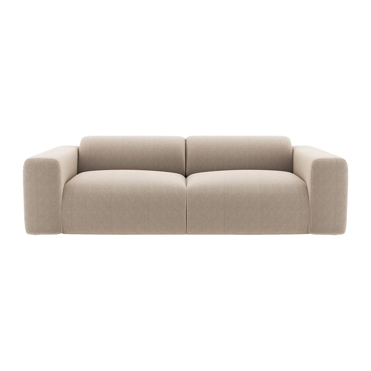 Vente-unique Sofa Ohne Schlafmöglichkeit Pogni Beige 205 cm