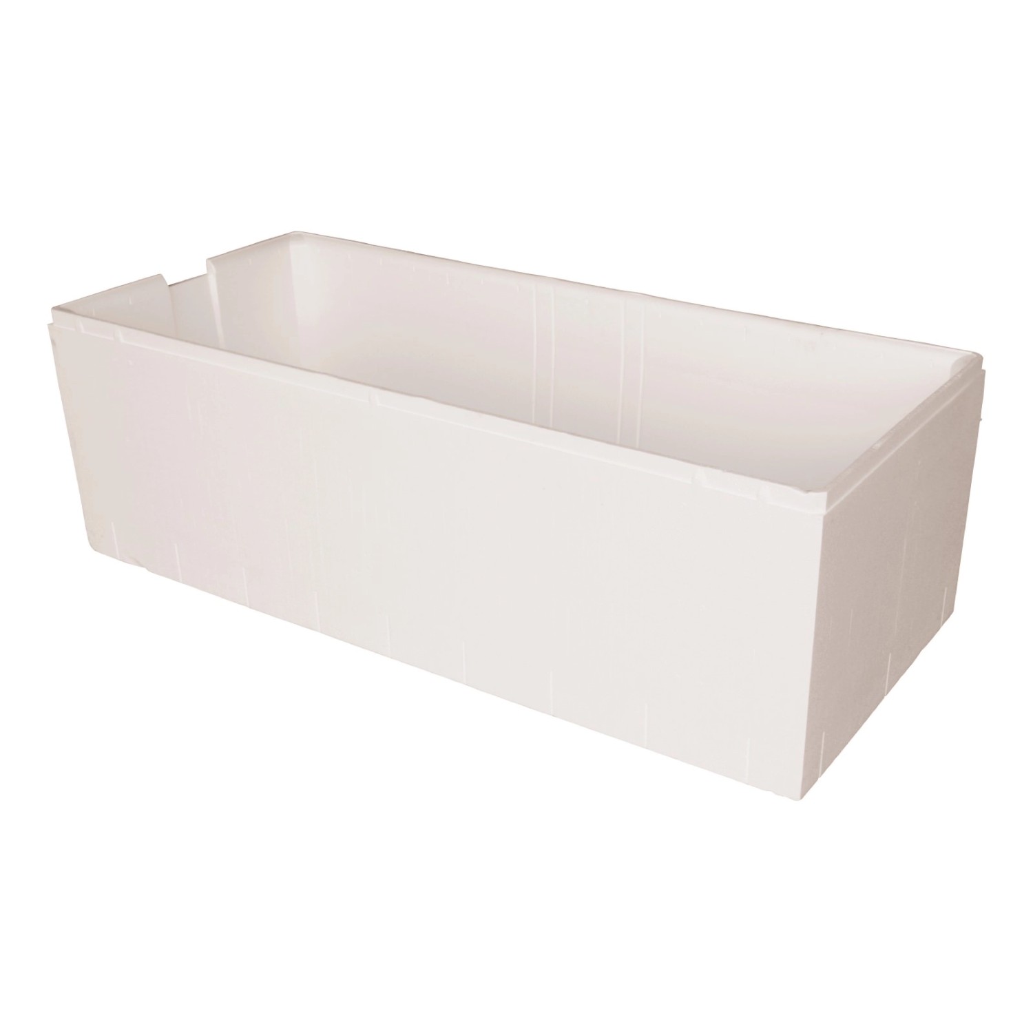 Calmwaters Wannenträger Badewanne Modern Square 180 x 80 cm Styropor 03AX4974