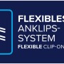 Detailaufnahme des flexiblen Anklips-Systems für tesa Insect Stop Fensterrahmen.
