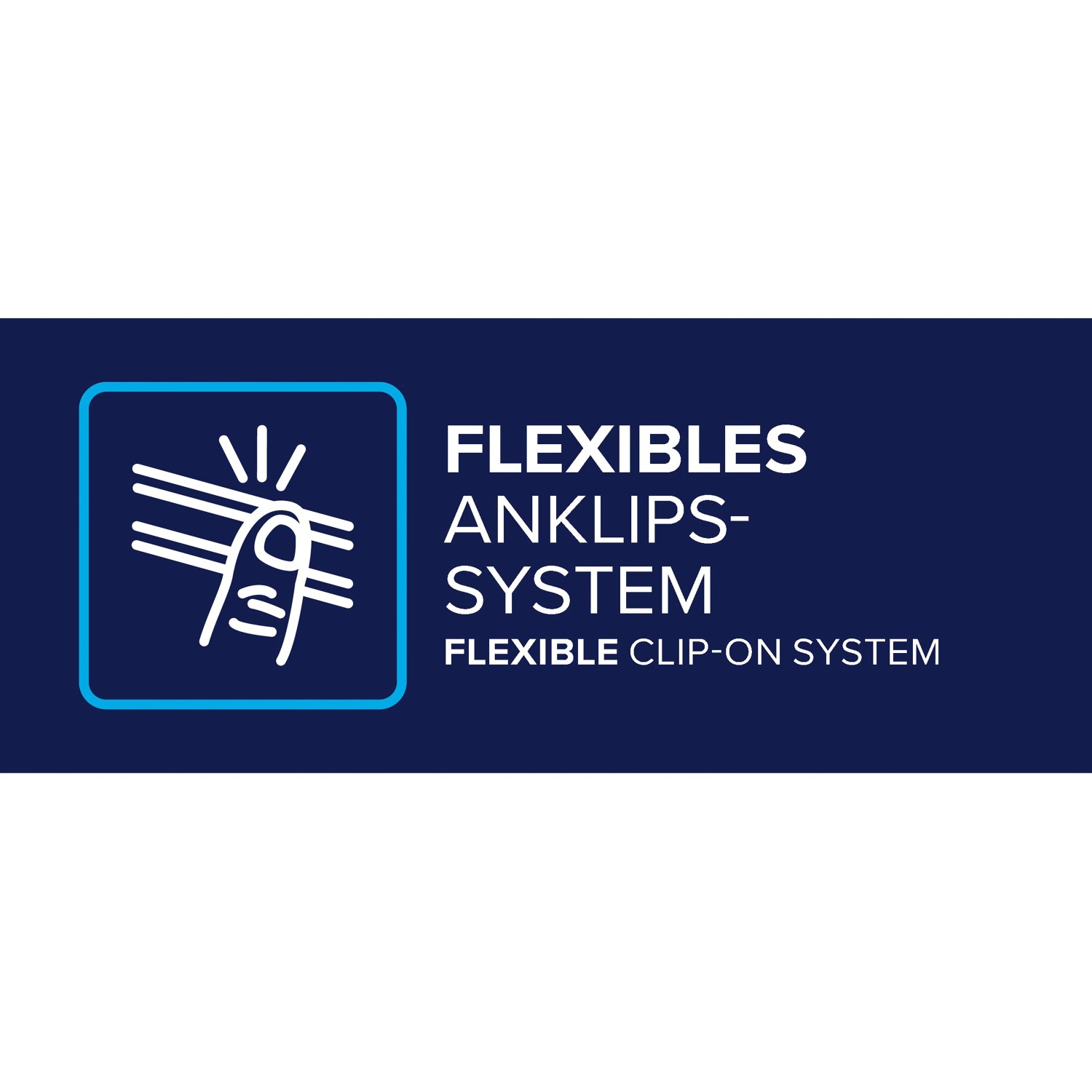Detailaufnahme des flexiblen Anklips-Systems für tesa Insect Stop Fensterrahmen.