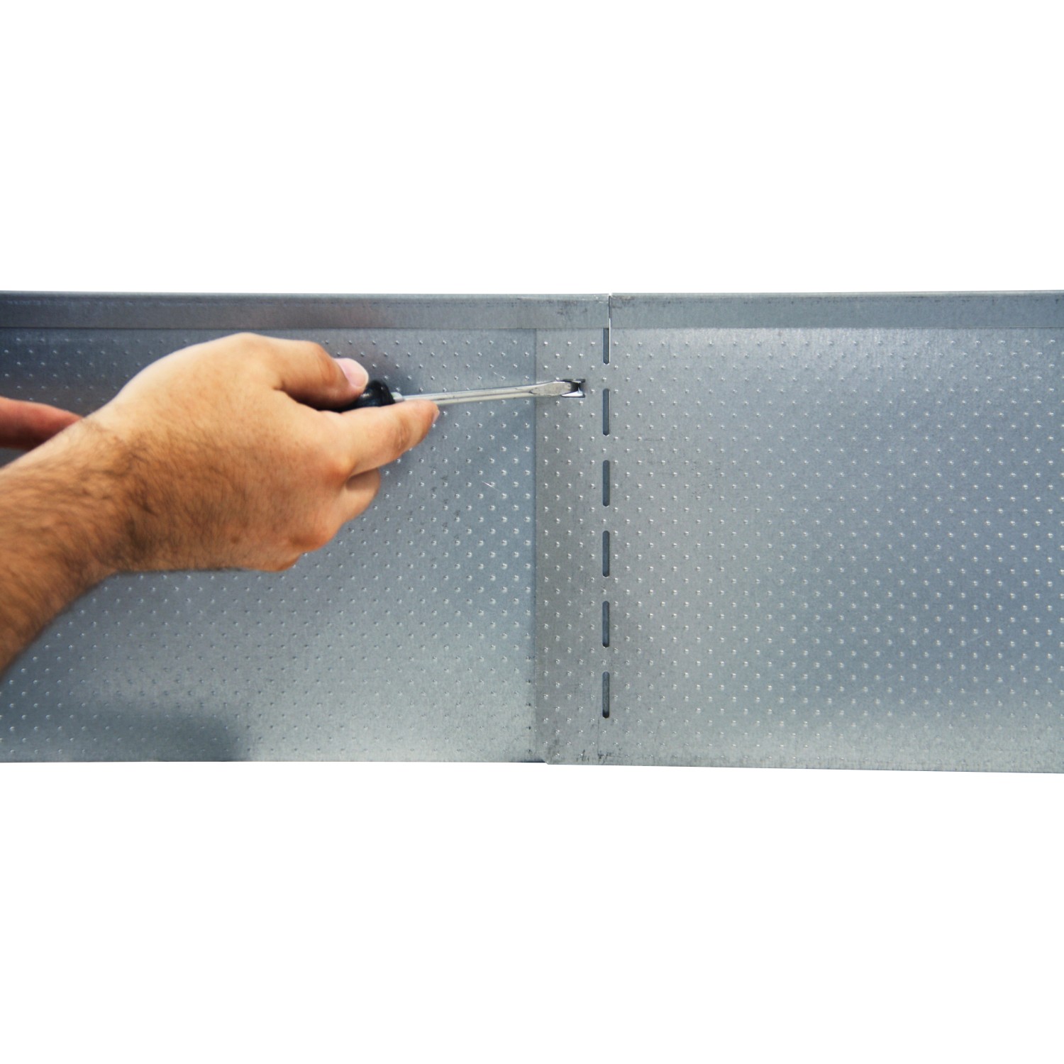Bellissa Rasenkante Noppenstruktur Verzinkt 118 cm x 20 cm kaufen bei OBI