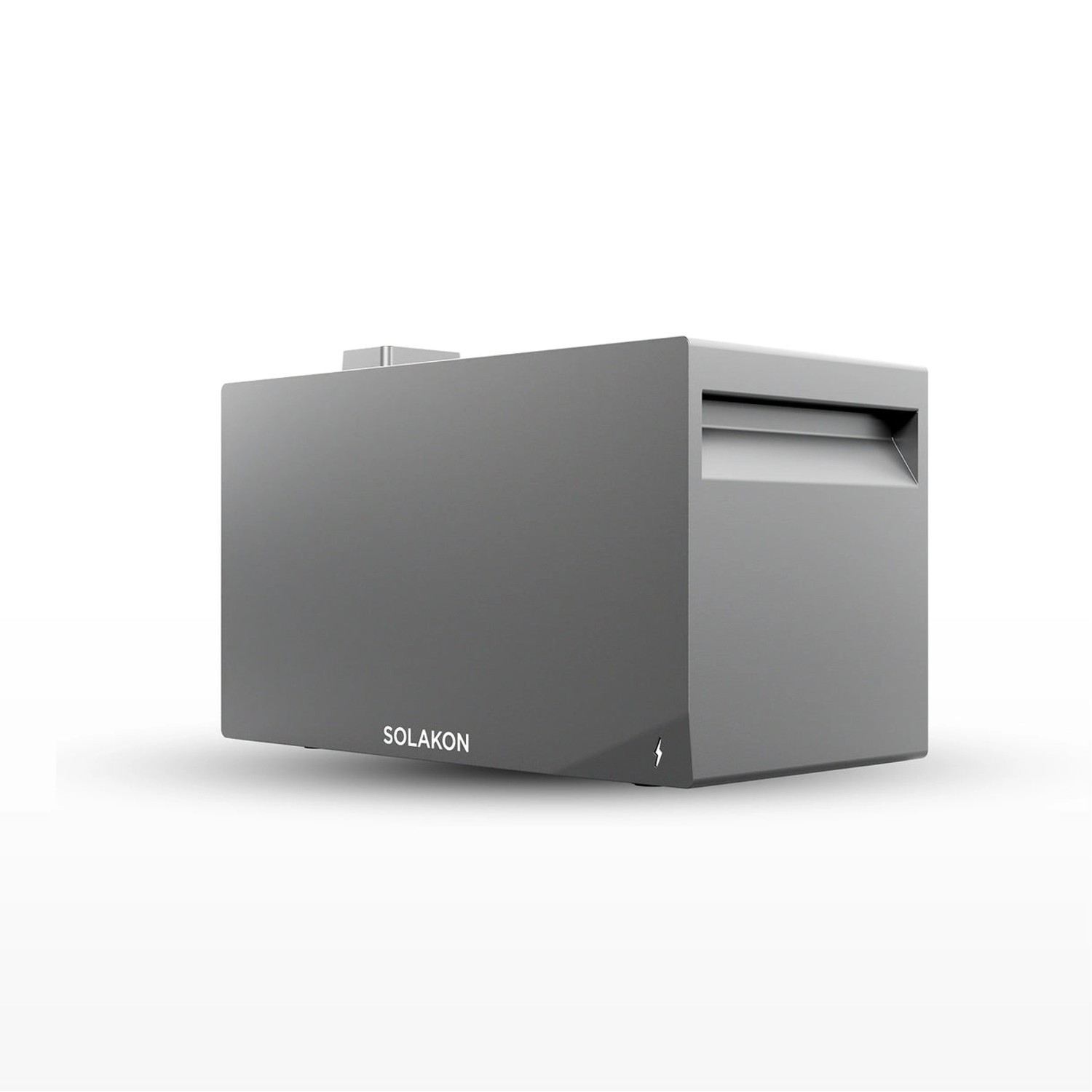 Solakon ONE All-in-One Balkonkraftwerk Speicher mit 2,11 kWh Kapazität 2600W 4 MPPTs, KI-Funktionen, App, Plug & Play