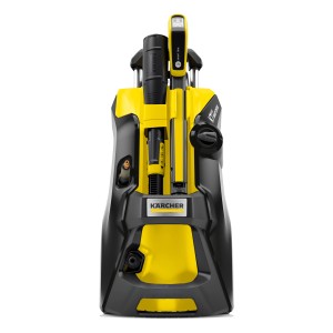 Kärcher K7 Smart Control Home Hochdruckreiniger, gelb/schwarz, mit Zubehör.