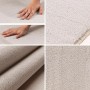 Detailansicht: Ayyildiz Kurzflorteppich Sky 5400 in Creme, weicher Flor, runde Form, Ø 120 cm.