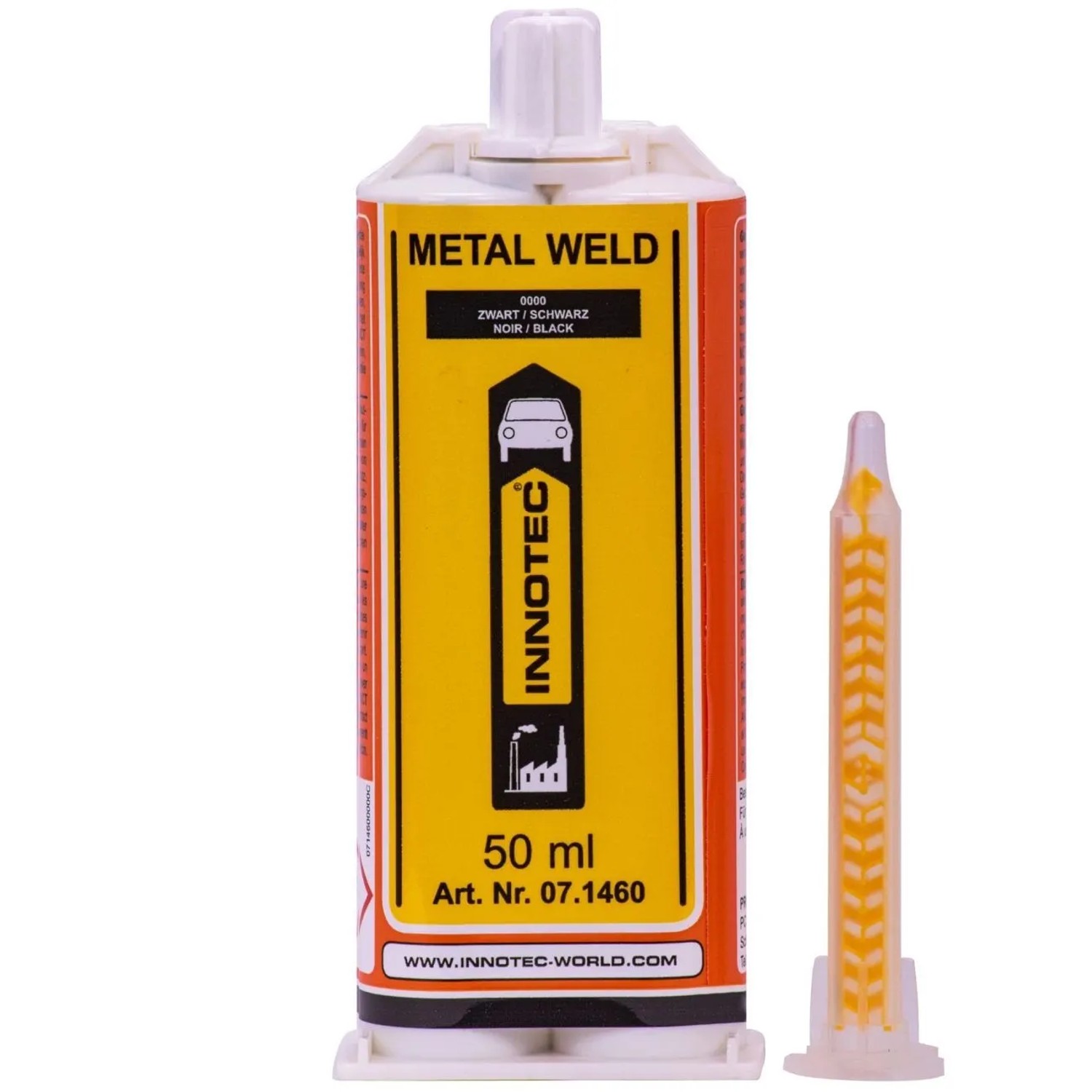 Innotec Metal Weld 2k Metallkleber 50 ml Weiß