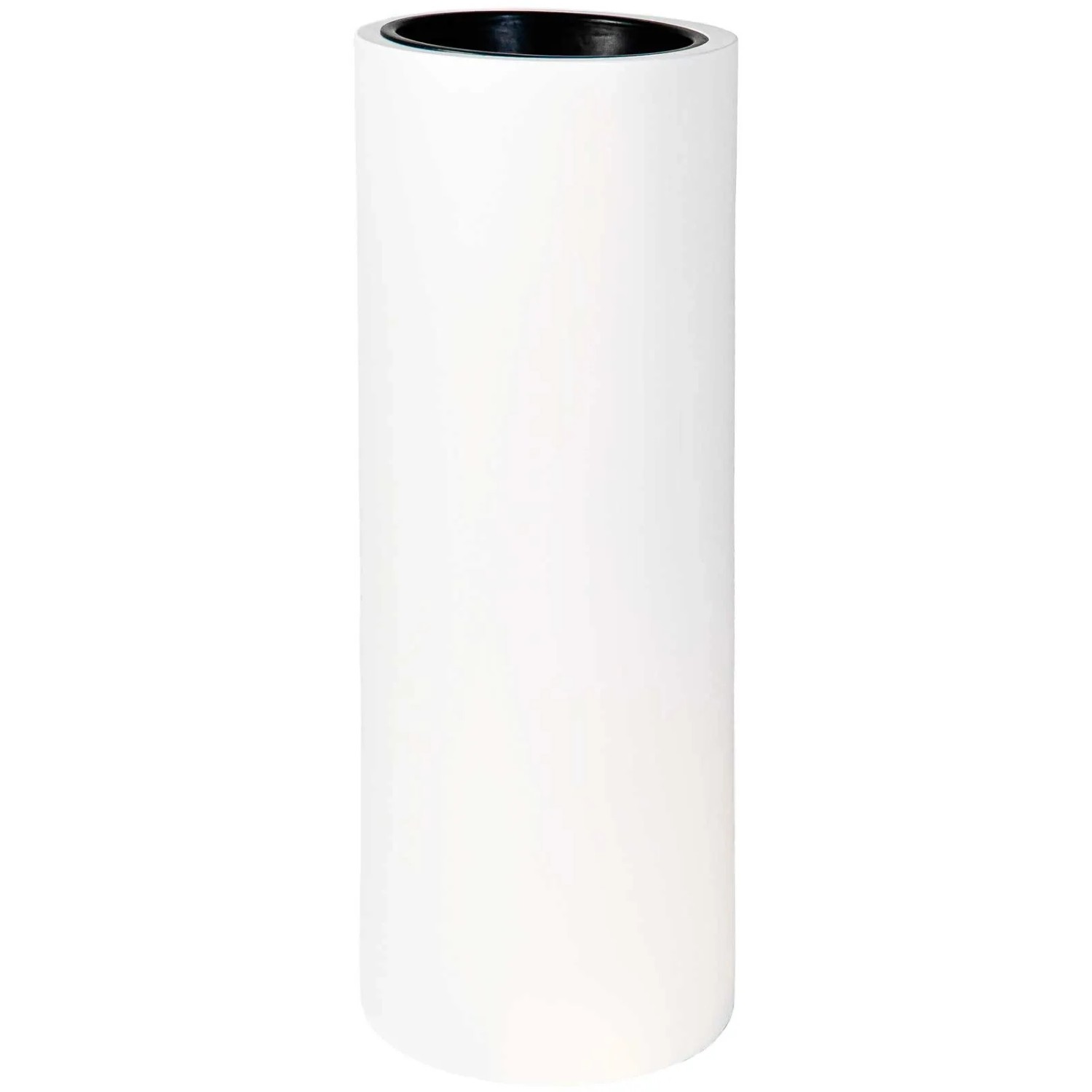 Vivanno Pflanzkübel Estra 35 cm x 35 cm x 90 cm Weiß