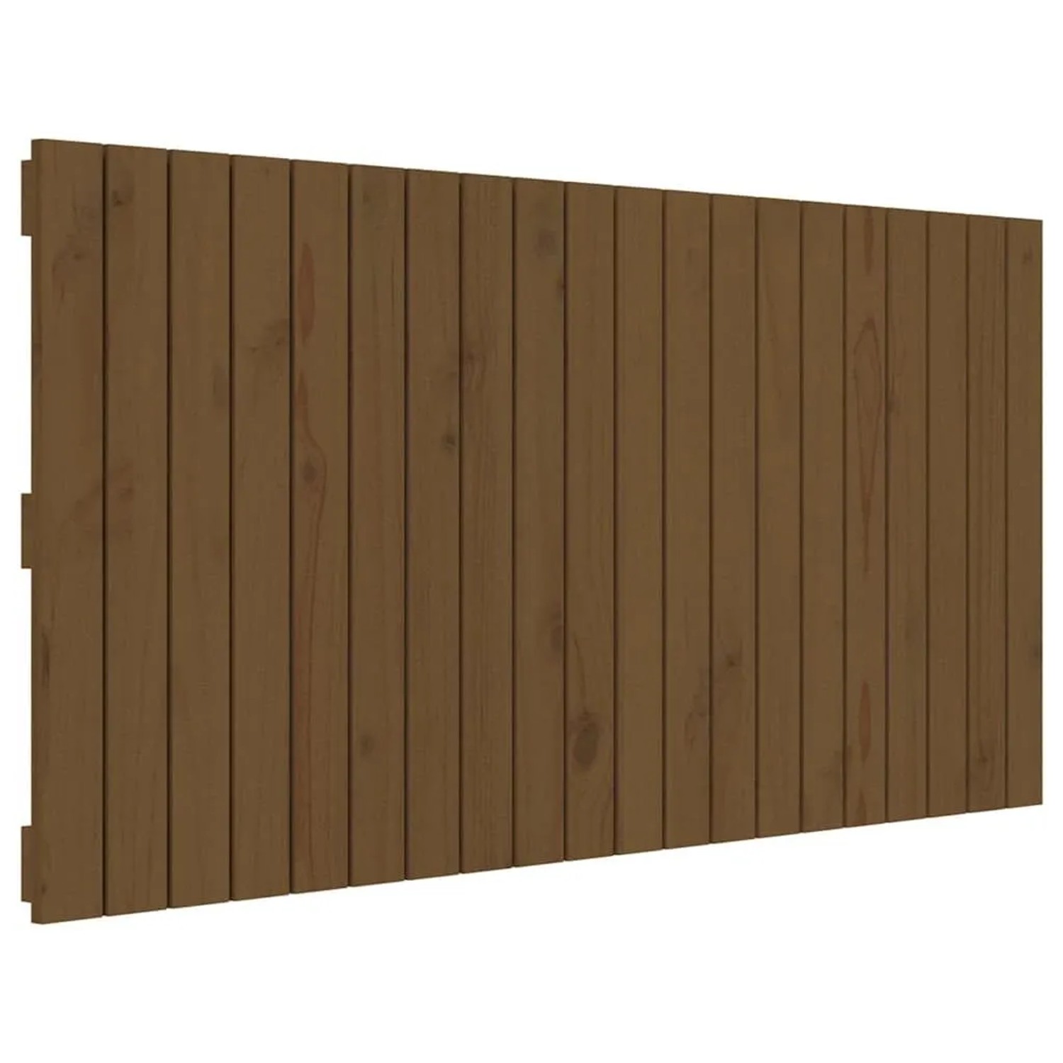 vidaXL Wand-Kopfteil Honigbraun 127,5x3x60 cm Massivholz Kiefer 824841