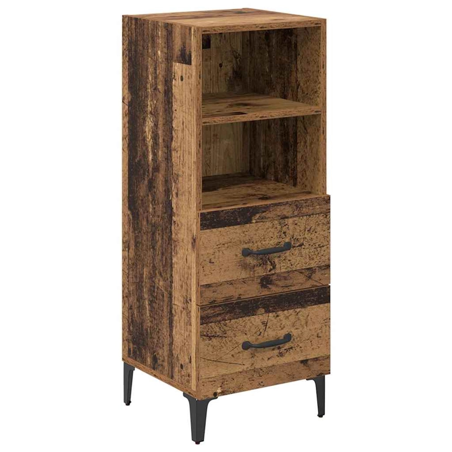 vidaXL Sideboard Altholz 34 x 34,5 x 90 cm Holzwerkstoff 880952 günstig online kaufen