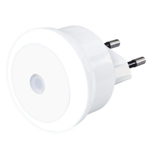 Hama LED-Nachtlicht Basic, weiß, mit Dämmerungssensor und Eurostecker.