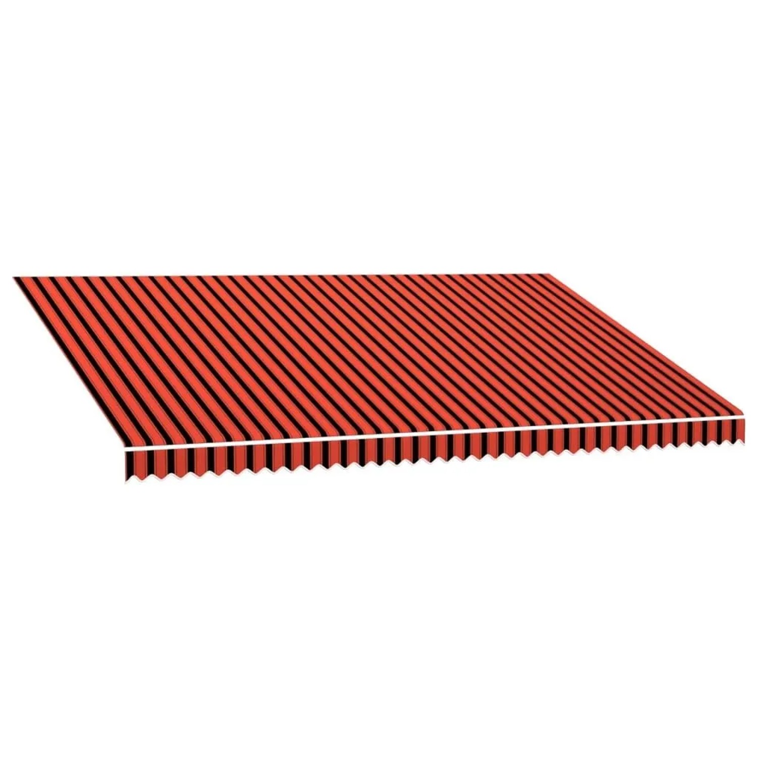 vidaXL Markisenbespannung Canvas Orange & Braun 500x300 cm 145726