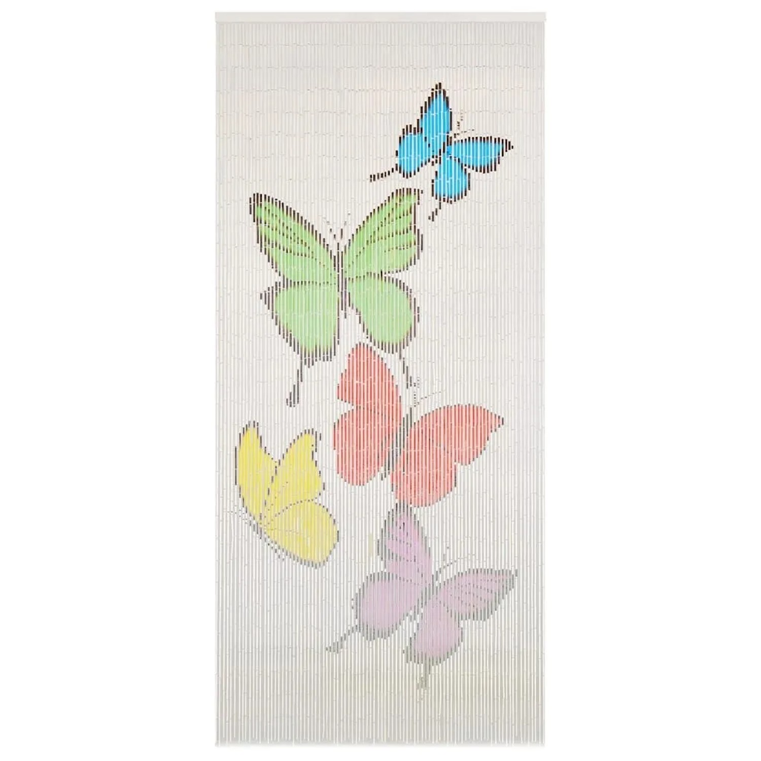 vidaXL Insektenschutz Türvorhang Bambus 90 x 200 cm 45738