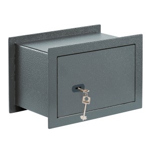 Burg Wächter Wandtresor Pure Safe PSW 120 K in Anthrazit mit Schlüssel.