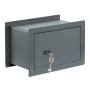 Burg Wächter Wandtresor Pure Safe PSW 120 K in Anthrazit mit Schlüssel.