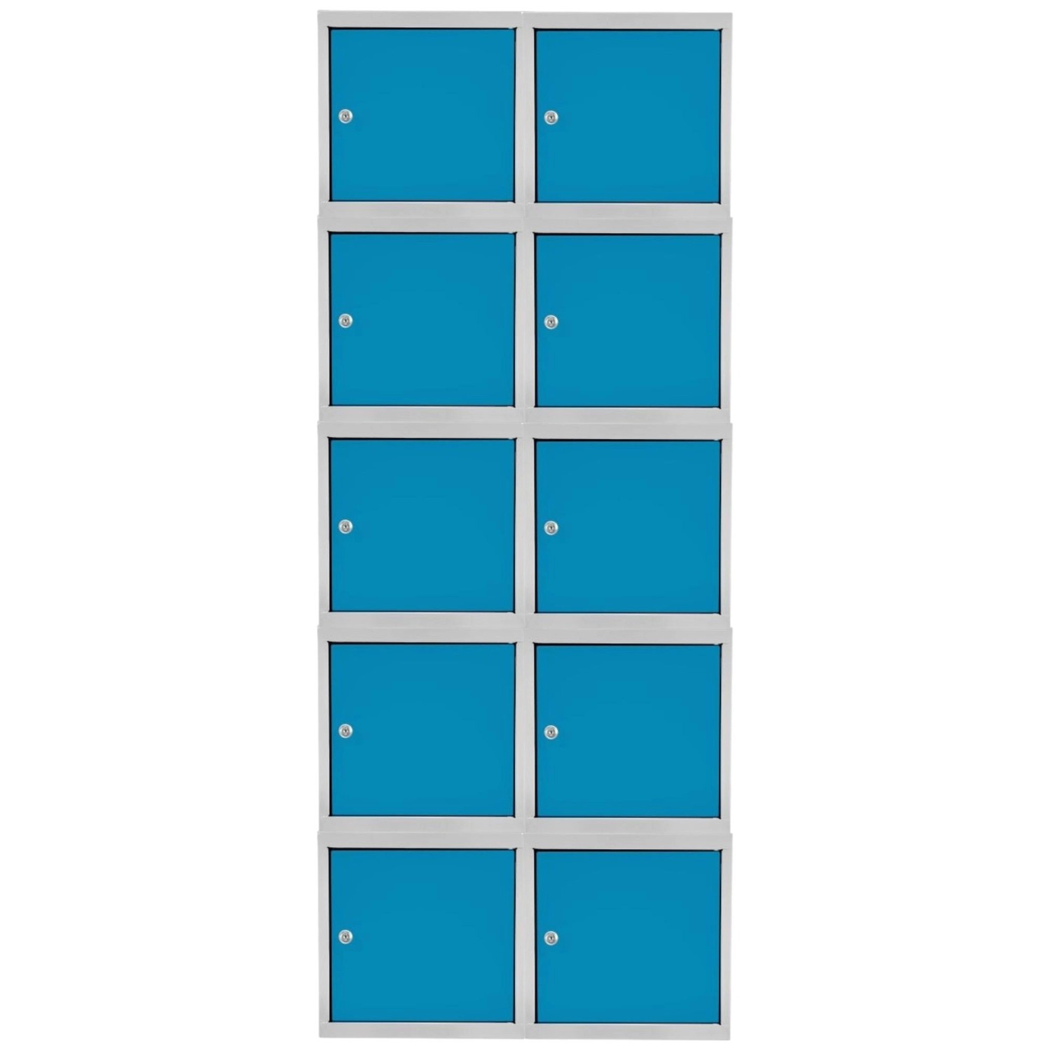 PROREGAL Mega Deal 10x Schließfachwürfel Blocky Mit Zylinderschloss & 2 Sch günstig online kaufen