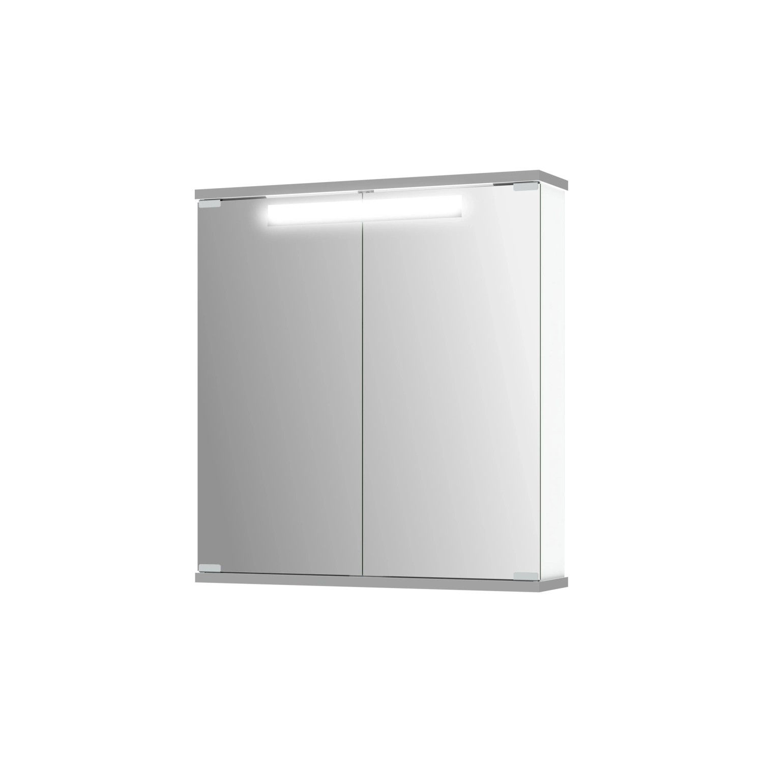 Thumbnail - Jokey Spiegelschrank Cento 60 cm x 65 cm Alufarben