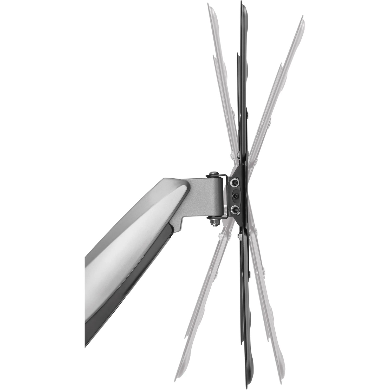Schwaiger TV-Wandhalterung Full Motion für 2,54-139,7 cm (1-55 Zoll) Bildschirme.