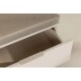ebuy24 Nice Bank Kissen, beige, mit Schublade. Sitzkissen für Gartenbank, Auflagen.