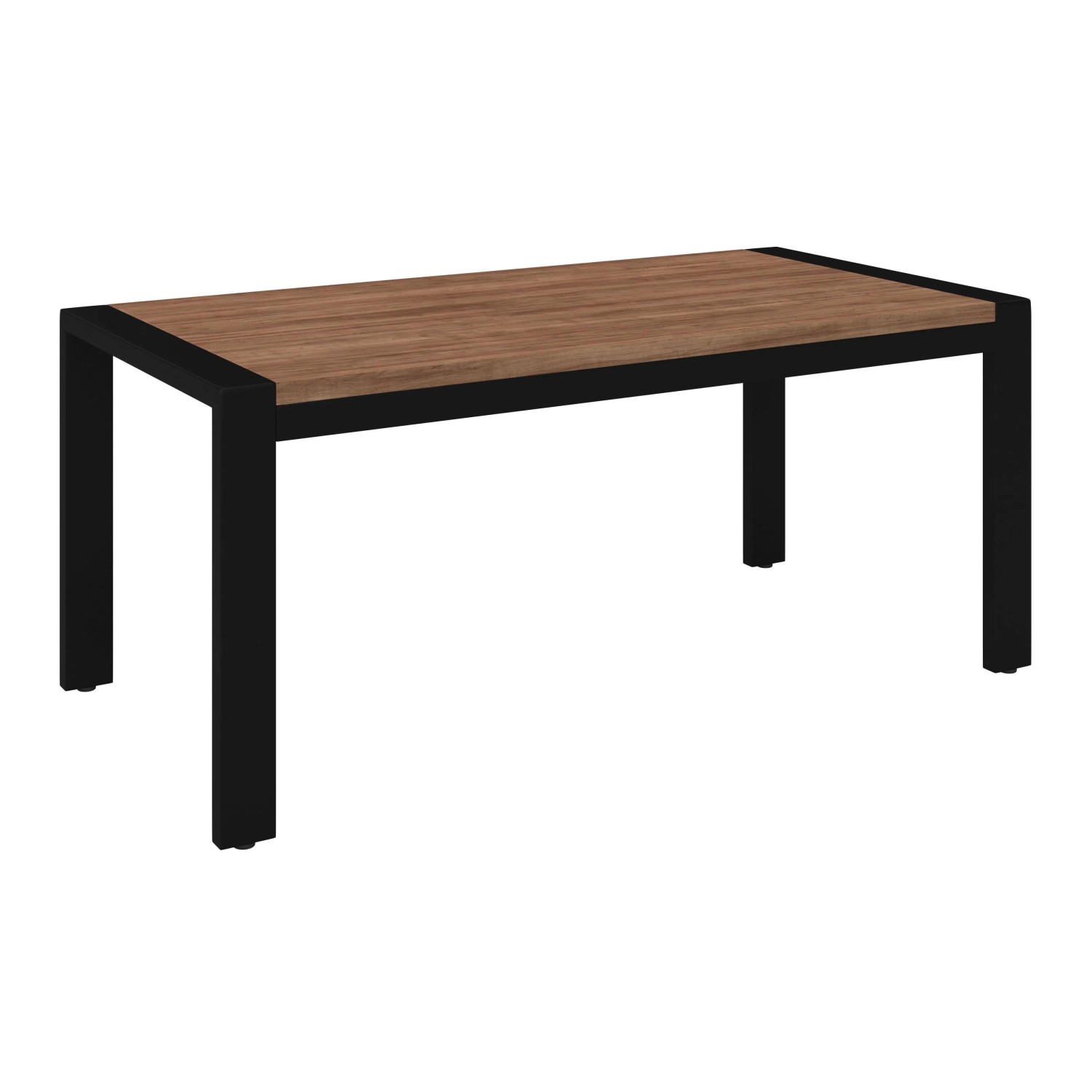 Bessagi Home Esstisch Aleya Walnussfarben MDF ca. 180x90 cm