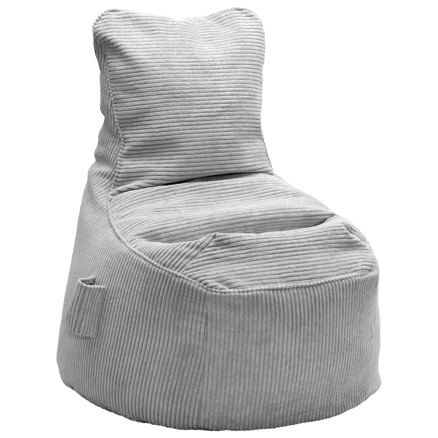 Mömax Sitzsack Cortona Cord in Grau