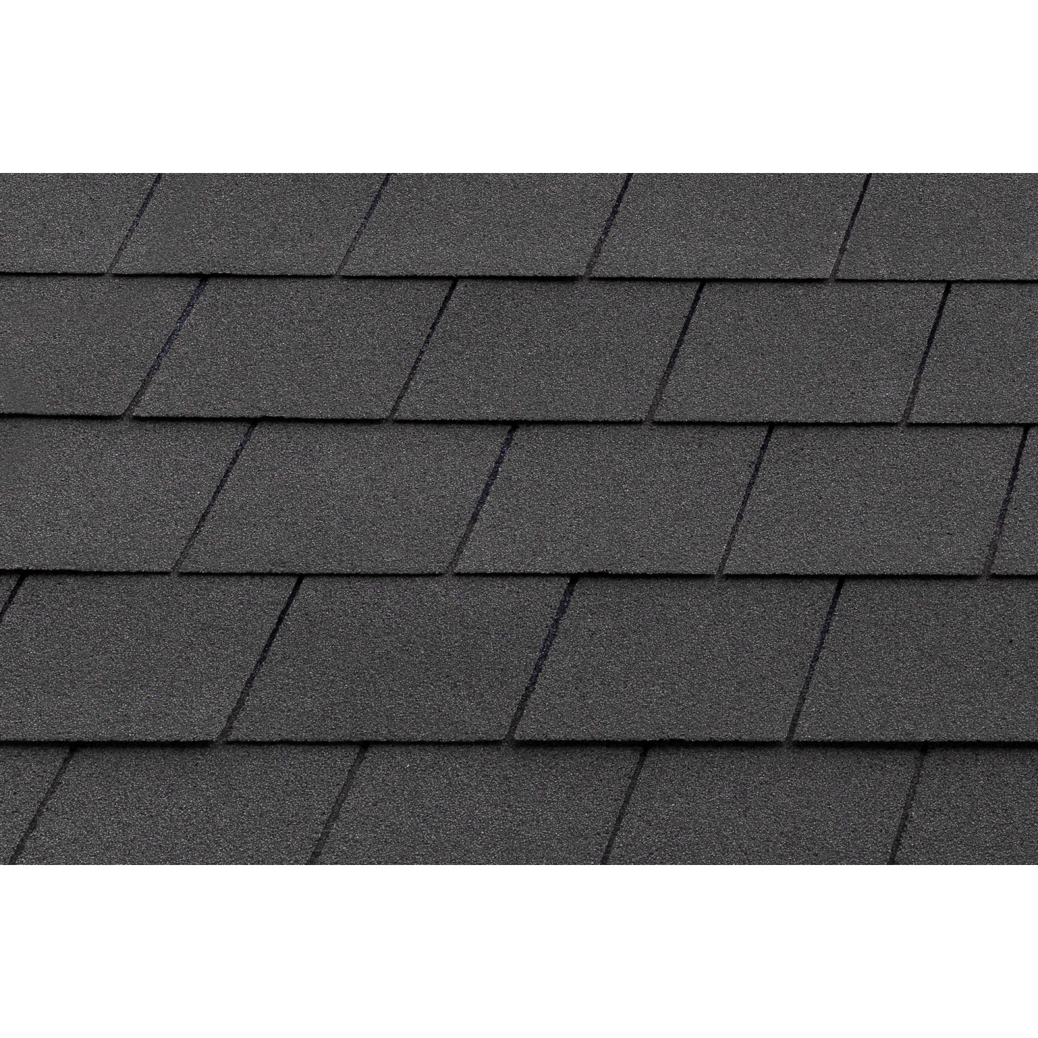 Detailaufnahme der schwarzen Dachschindeln des Skan Holz Carport Fichtelberg.