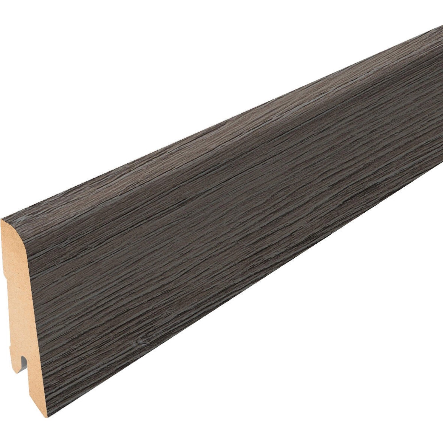 Egger Home Sockelleiste L484 Palencia Eiche Grau 60 mm x 17 mm Länge 2400 mm