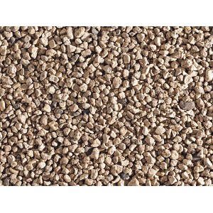 Beige Scherf Bimskies Kultursubstrat (4-8 mm) als Universalerde für Pflanzen.