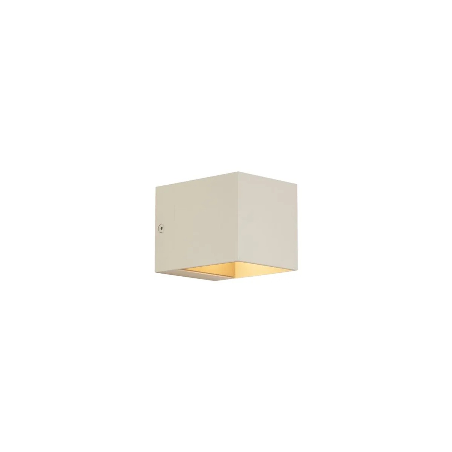 QAZQA Moderne Wandleuchte Beige G9 Quadratisch Transfer