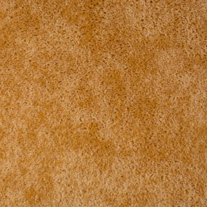 Gelber Teppichboden Barcelona als Meterware, Detailansicht der Textur.