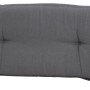 Madison Bankauflage Panama Grey für 3-Sitzer Bänke, ca. 140x48cm, graues Baumwoll-Polyester-Gemisch.