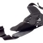 Schwarzes, ergonomisches Dräger Komfortpad für Atemschutz-Gürtel. Textil-Polsterung mit Druckknöpfen für hohen Tragekomfort.