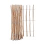 Stiltreu Staketenzaun Haselnuss, 500x90cm, Lattenabstand 7-9cm. Naturzaun für Garten und Beet.