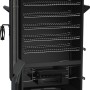 El Fuego Gas-Smoker Portland XXL, 2 Brenner, schwarz, mit großer Grillkammer und mehreren Grillrosten.